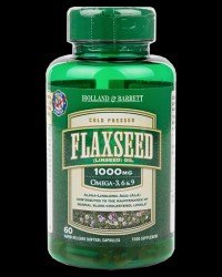 Flaxseed Linseed Oil 1000 mg / Omega 3-6-9
