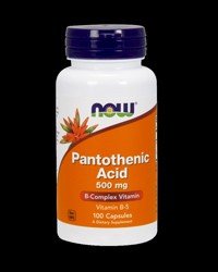 Vitamin B-5 (Pantothenic Acid) 500 mg