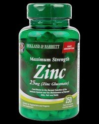 Zinc Gluconate 25 mg / Maximum Strength