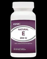 Natural Vitamin E 200 IU - 100 Гел капсули, 100 Дози