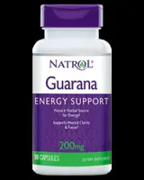Guarana 200 mg 90 капсули, 90 Дози