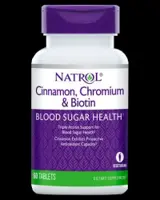 Cinnamon / Biotin / Chromium 60 Таблетки, 60 Дози