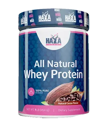 HAYA LABS 100% All Natural Whey Protein Натурален какаов вкус
