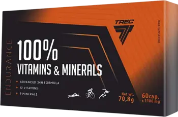 Trec Nutrition 100% Vitamins & Minerals Пълна формула за спортисти