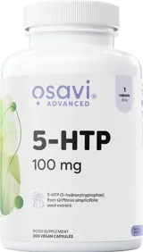 Osavi 5-HTP 100 mg Екстракт от Griffonia simplicifolia - 200 веге капсули