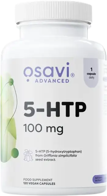 Osavi 5-HTP 100 mg Екстракт от Griffonia simplicifolia за добро настроение и сън