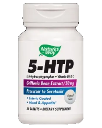 Nature's Way 5-HTP 50 mg Подкрепа за настроението и съня х 30 таблетки