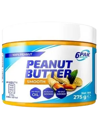 6PAK Nutrition Peanut Butter Pak Smooth Фъстъчено Масло