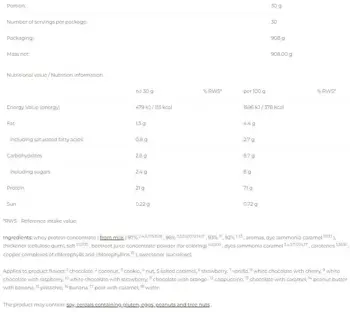 6PAK Nutrition 80 Whey Protein WPC Instant Суроватъчен Протеин Концентрат - 908 грама, 30 дози