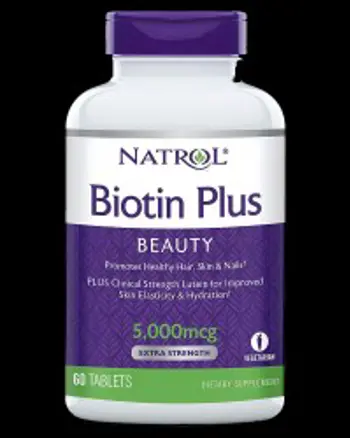 Biotin 5000 mcg / Plus Lutein 60 Таблетки, 60 Дози