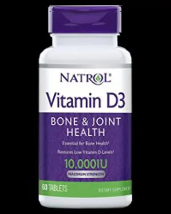 Vitamin D3 10000 IU / Maximum Strength 60 Таблетки 60 Дози