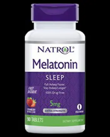 Melatonin 5 mg / Fast Dissolve 90 Таблетки, 90 Дози