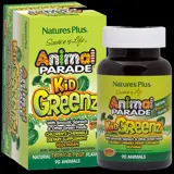 Natures Plus Animal Parade KidGreenz Микс от зелени храни 90 таблетки
