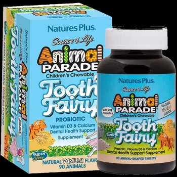 Natures Plus Animal Parade TOOTH FAIRY – Феята на зъбките 90 таблетки