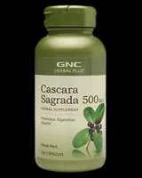 Cascara Sagrada 500 mg, 100 капсули, 100 Дози