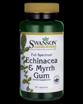 Full Spectrum Echinacea & Myrrh Gum -  60 капсули, 60 Дози