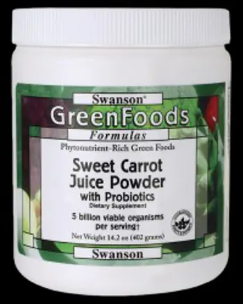 Sweet Carrot Juice Powder With Probiotics - 402 грама, 30 Дози