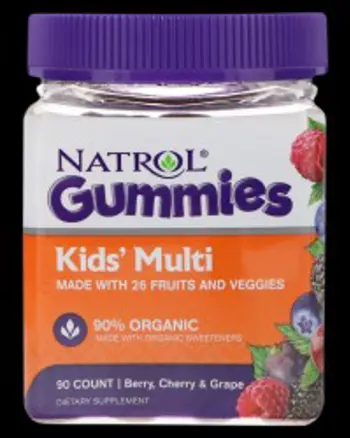 Kids Multi Gummies 90 желирани бонбони, 30 Дози