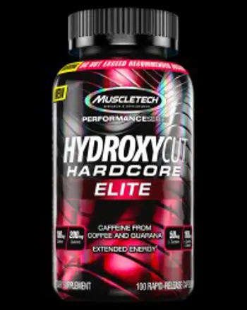 Hydroxycut Hardcore Elite / USA Version with Yohimbe 100 капсули, 50 Дози