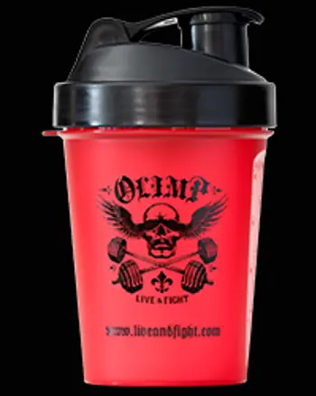 SMART SHAKER LIVE AND FIGHT RED LIGHT 400 ml
