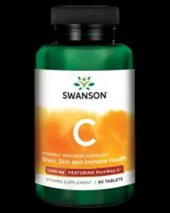 C 1000 mg with Bioflavonoids - 90 Таблетки, 90 Дози
