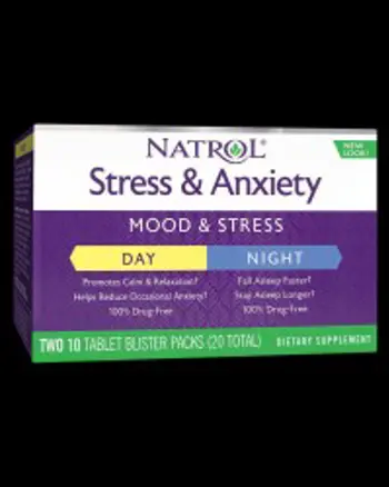 Stress & Anxiety 20 Таблетки, 10 Дози