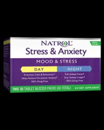 Stress & Anxiety 60 Таблетки, 30 Дози