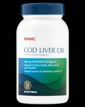 Cod Liver Oil - 90 гел капсули