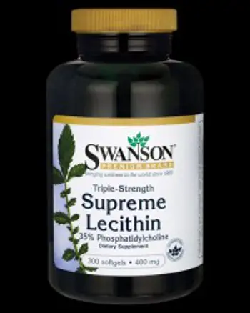 Triple Strength Supreme Lecithin - 300 Гел капсули, 300 Дози