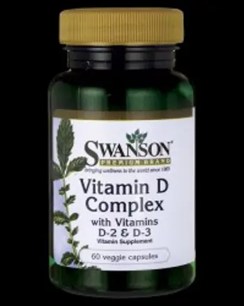 Vitamin D Complex With D-2 & D-3 - 60 капсули, 60 Дози