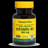 Natures Plus Vitamin B-1 (Тиамин) 300 mg x 90 таблетки