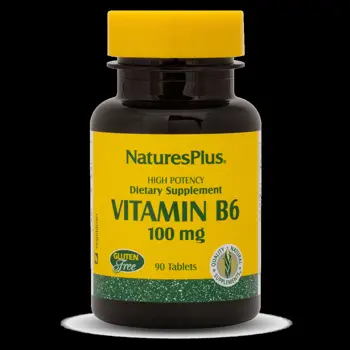 NaturesPlus Витамин Б-6 (Пиридоксин) 100 mg 90 таблетки