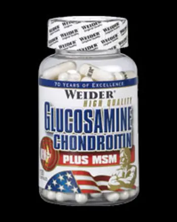 WEIDER Glucosamine/Chondroitin & MSM 120 Таблетки