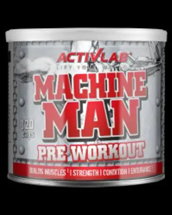 Machine Man / Pre-Workout 120 капсули, 15 Дози