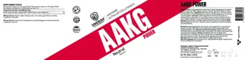 SWEDISH Supplements AAKG Аргининът Aлфа-Kетоглутарат - 250 грама, 41 дози