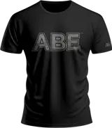 Черна Тениска / ABE T-Shirt - Black | All Black Everything