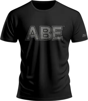 Черна Тениска / ABE T-Shirt - Black | All Black Everything