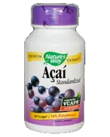 Nature's Way Acai 520 mg Суперхрана за имунитет и метаболизъм х 60 капсули