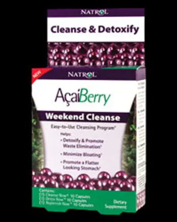 Acai Berry Weekend Cleanse 3 x 10 капсули