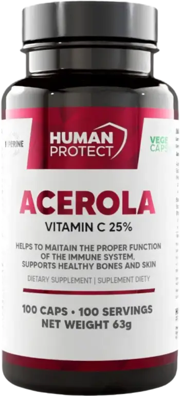 Ацерола - Източник на Витамин C / Acerola 500 mg | Natural Source of Vitamin C