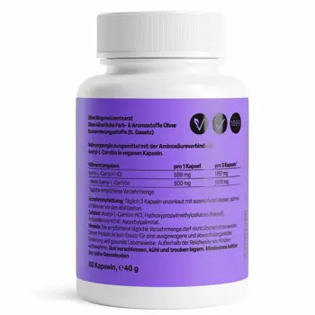 Ацетил Л-Карнитин (Acetyl L-Carnitine) 500 mg ZEINpharma (60 капс)