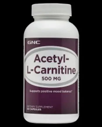 Acetyl L-Carnitine 500 mg 60 капсули, 60 Дози