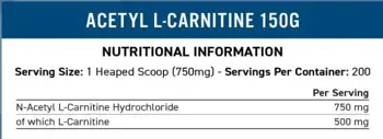 Acetyl L-Carnitine Powder