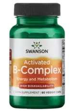 Swanson Activated B-Complex Висока бионаличност х 60 веге капсули