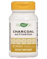 Activated Charcoal 280 mg Активен въглен за детоксикация х 100 капсули