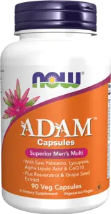 NOW Foods Adam Men's Vits Витамини за Мъже - 90 веге капсули, 30 дози