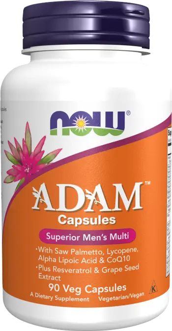 NOW Foods Adam Men's Vits Витамини за Мъже - 90 веге капсули, 30 дози