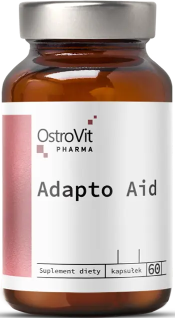 OstroVit Adapto Aid Adaptogen Formula Адаптогенен Комплекс - 60 капсули, 60 дози