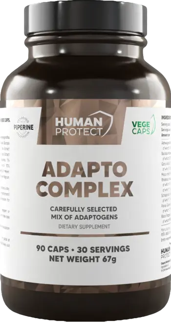 Adapto Complex | Adaptogenic Matrix with Ashwagandha, Bacopa, Rhodiola, Ginseng