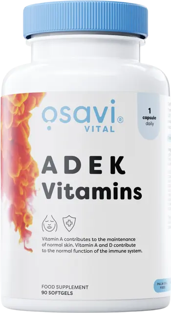 Osavi ADEK Vitamins A + D + E + K с Quali-D®